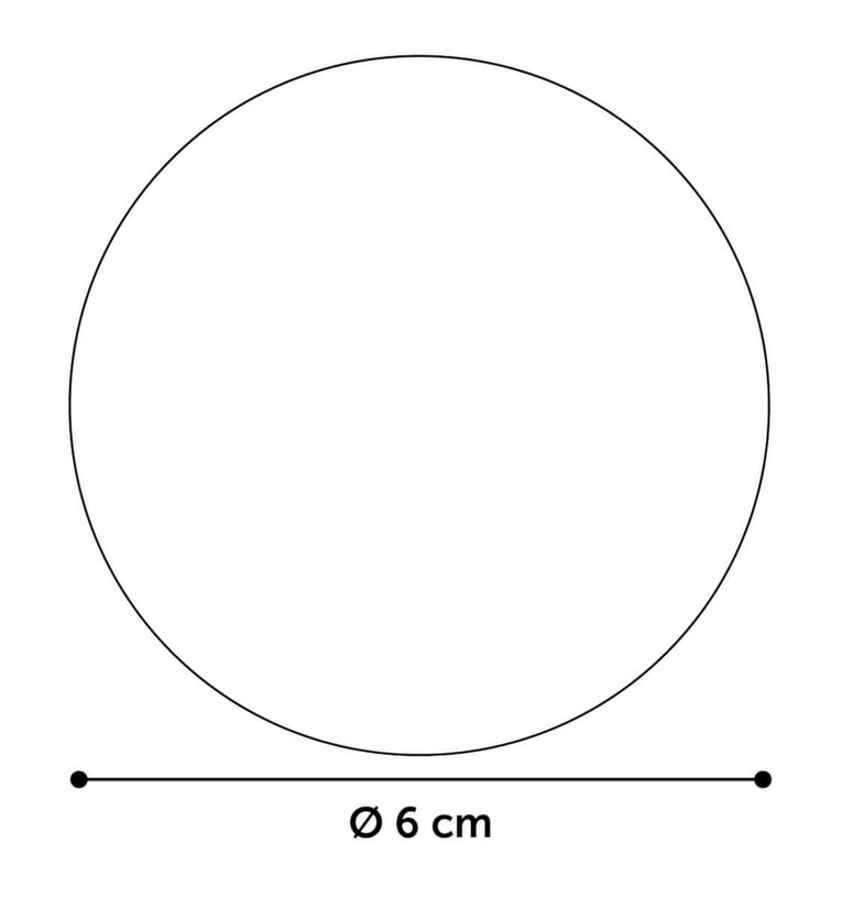 כדור חוטים לחתול 6 ס"מ