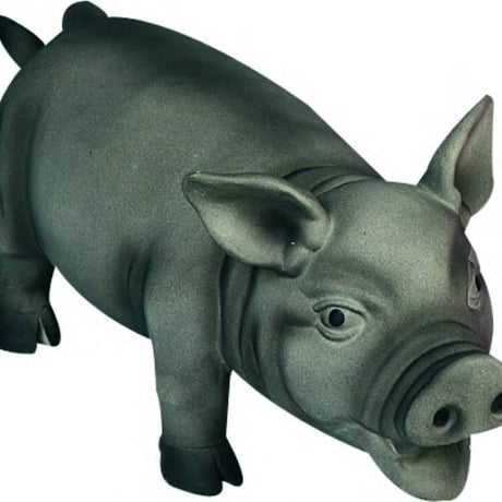 חזיר לטקס אפור פלמינגו 22 ס"מ