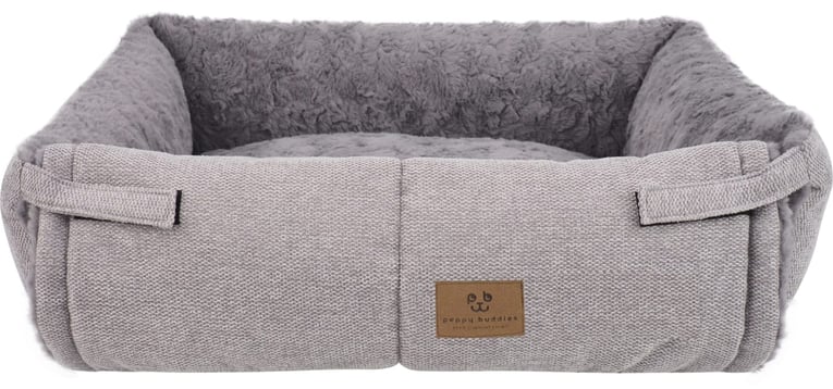 מיטת ומגן ספה בז'- מיטה נפתחת