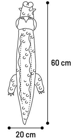 בובת קרוקודיל פלמינגו