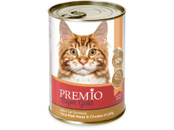 פרמיו גולד טונה אדומה עם גבינה 400 גרם