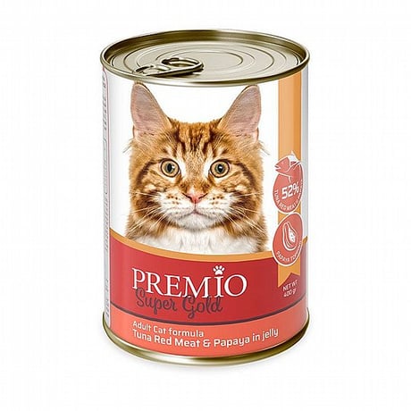 פרמיו גולד טונה אדומה עם פפאיה 400 גרם