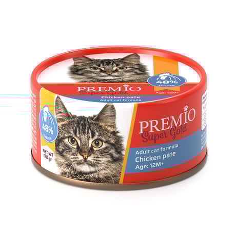 שימור פרמיו סופר גולד עוף במרקם פטה 170 גרם