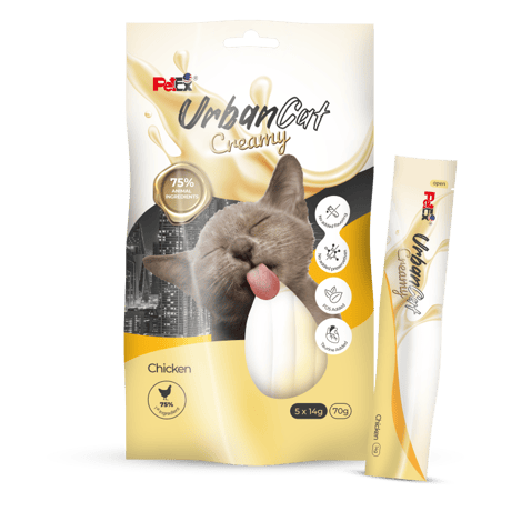 אורבן קט קרימי עוף 70 גרם
