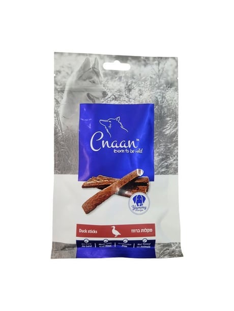 חטיף מקלות ברווז כנען 60 גרם