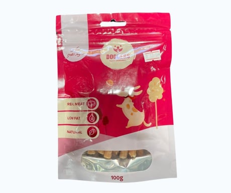 דוגרס חטיף מקלוני בשר בטעם ארנבת ואורז 100 גרם