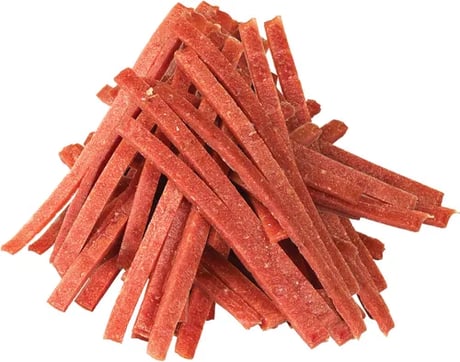 חטיף דוג מיני רצועות בשר אווז 55 גרם - Dog Fest Goose stick