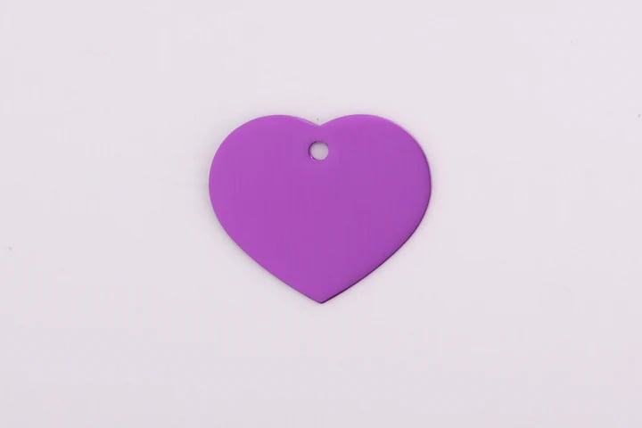 תג שם לב גדול במגוון צבעים