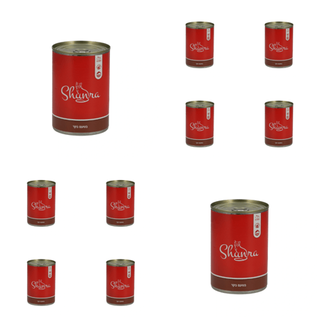 מגש – 24 יחידות שימורי שונרא חתול בקר 400 גרם