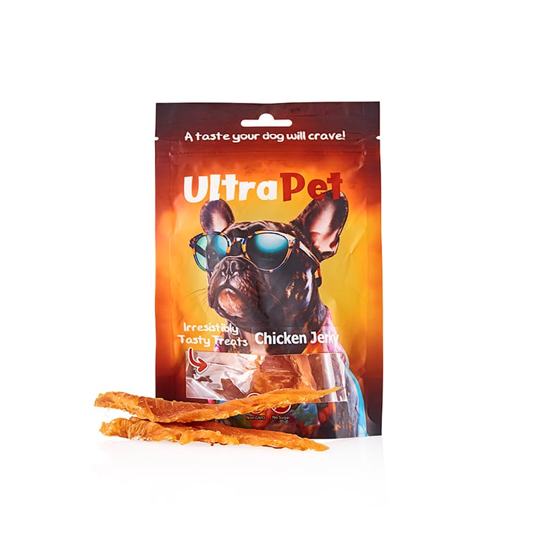 חטיף לכלב אולטרה פט חזה עוף 80 גרם