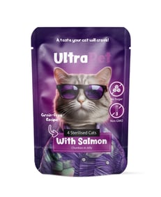 מבצע 4 יחידות פאוץ’ אולטרה פט במגוון טעמים 85 גרם