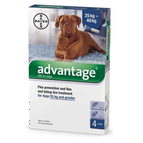 אדוונטג' לכלב מעל 25 ק״ג – Advantage Dog over 25kg