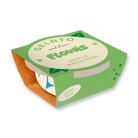 גוסבי גלידה איטלקית ג'לאטו תפוח מנזנה