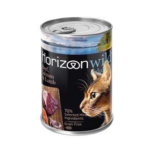 הורייזן בקר כבש וסלמון לחתול 400 גרם