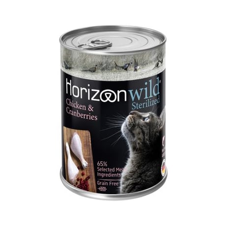 הורייזן סלמון עוף עם סלמון סטרלייזד לחתול 400 גרם