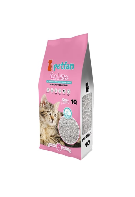 חול אפור לבן פט פאן בייבי פאודר PET FAN 10 ליטר