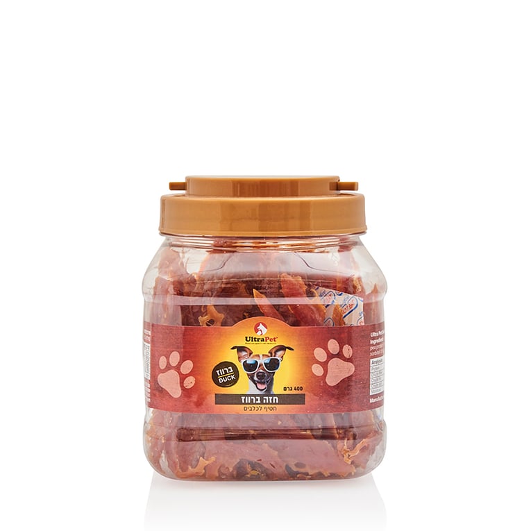 חטיף לכלב בצנצנת מיני חזה ברווז אולטרה פט