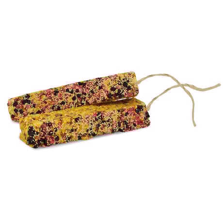 JR חטיף מקלות לתוכים ירבוז אוכמניות ופטל 2 יחידות 160 גרם