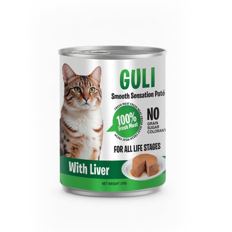 שימורי גולי פטה כבד לחתול 375 גרם