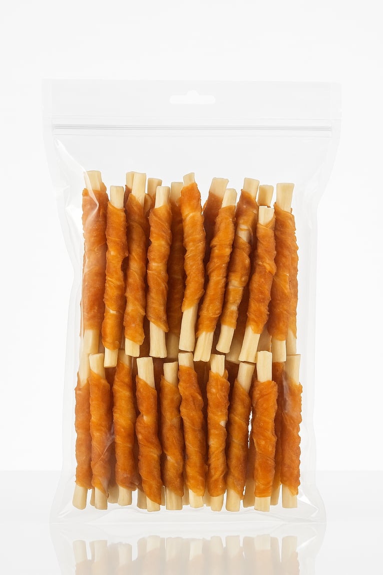 גליליות מצופות עוף 500 גרם