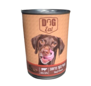 שימורי דוג איט נתחי בקר ברוטב 375 גרם