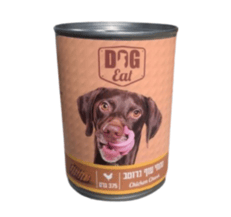 מגש (24 יח') שימורי דוג איט נתחי עוף ברוטב 375 גרם