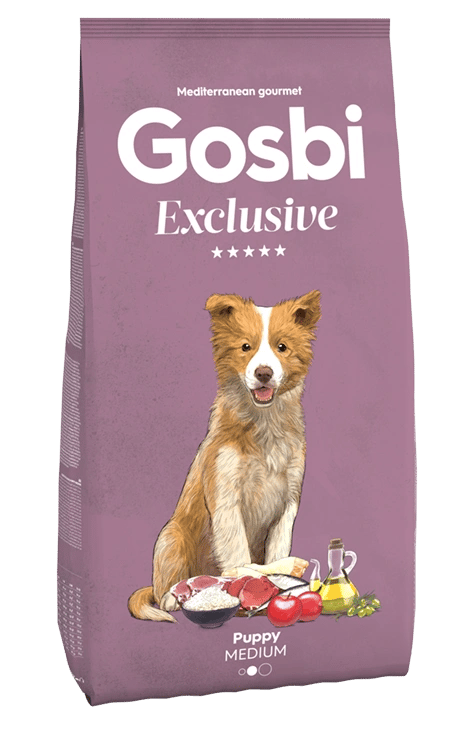 גוסבי אקסלוסיב גורים מדיום 12 ק"ג-Gosbi Exclusive Puppy Medium גוסבי אקסלוסיב גורים מדיום 12 ק"ג-Gosbi Exclusive Puppy Medium