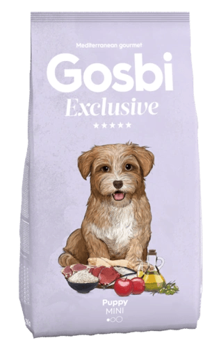 גוסבי אקסלוסיב גורים גזע קטן 7 ק"ג -Gosbi Exclusive Puppy Mini גוסבי אקסלוסיב גורים גזע קטן 7 ק"ג -Gosbi Exclusive Puppy Mini