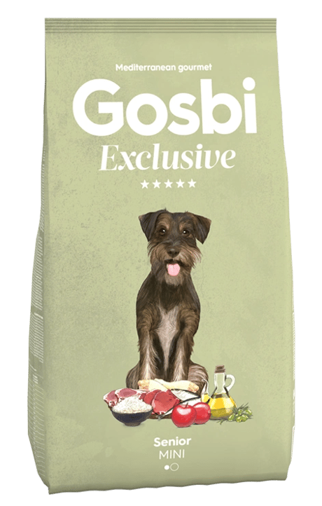 גוסבי אקסלוסיב סניור גזע קטן 7 ק"ג-Gosbi Exclusive Senior Mini