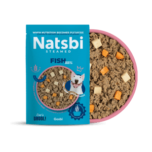 נטסבי דגים מזון טבעי מאודה 200 גרם - Natsbi Fish