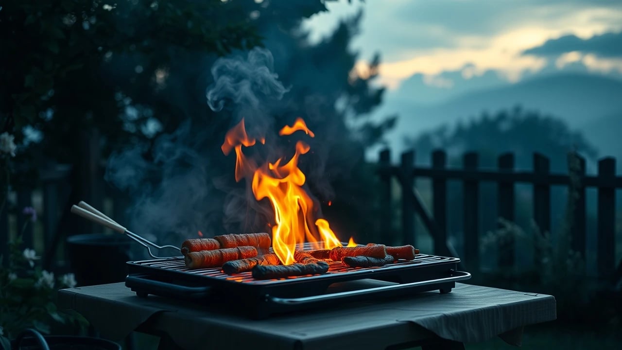 Symbolic dream image: BBQ