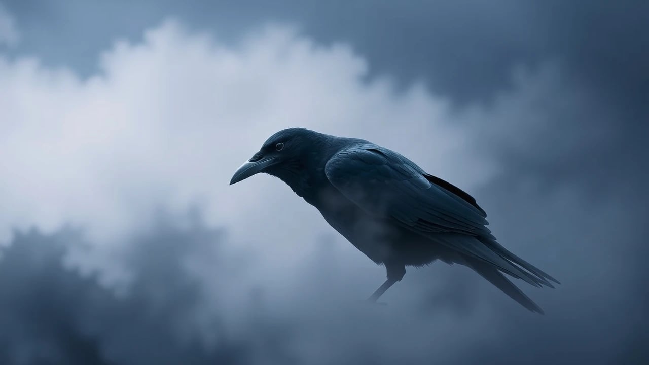 Symbolic dream image: Crow