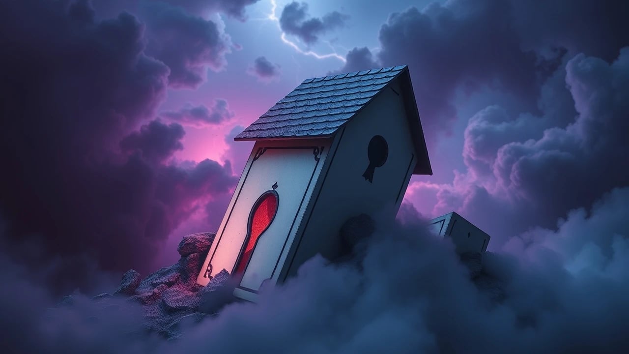 Symbolic dream image: Collapse