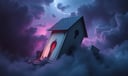Collapse dream symbol meaning - Symbol of dissolution, reckoning, and transformation.