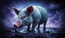 Pig dream symbol meaning - Symbol of instinctual desire, earthy abundance, and shadowed greed.