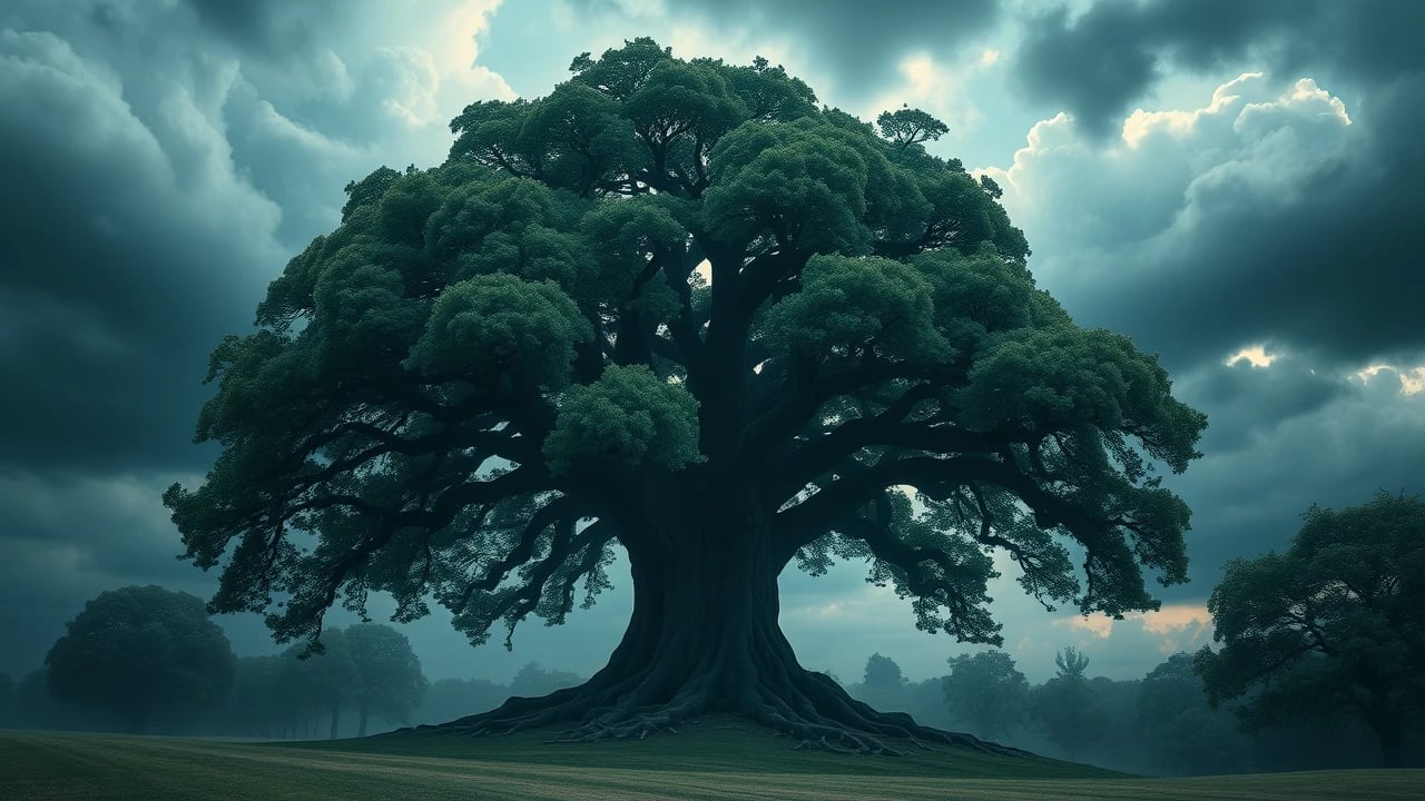 Symbolic dream image: Oak Tree