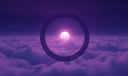 Letter O dream symbol meaning - Symbol of unity, infinity, and cyclical completion.