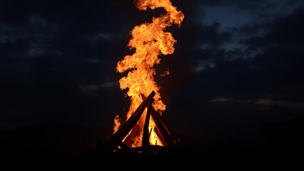 Symbolic dream image: Bonfire