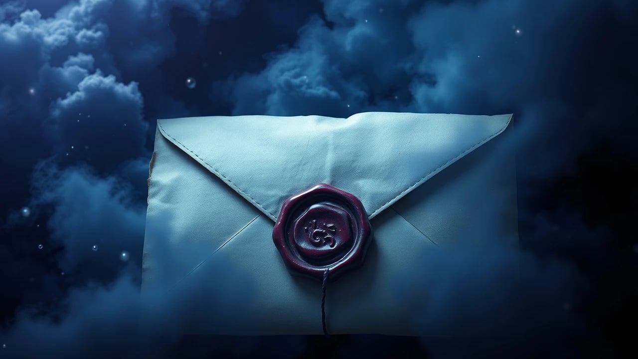Symbolic dream image: Letter