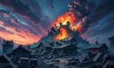 Earthquake dream symbol meaning - Symbol of upheaval, transformation, and impermanence.