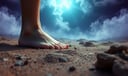 Barefoot dream symbol meaning - Symbol of humility, exposure, and spiritual grounding.