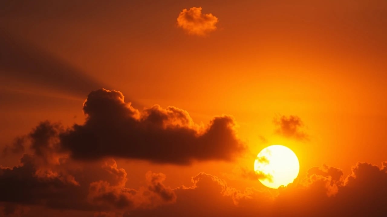 Symbolic dream image: Sunset