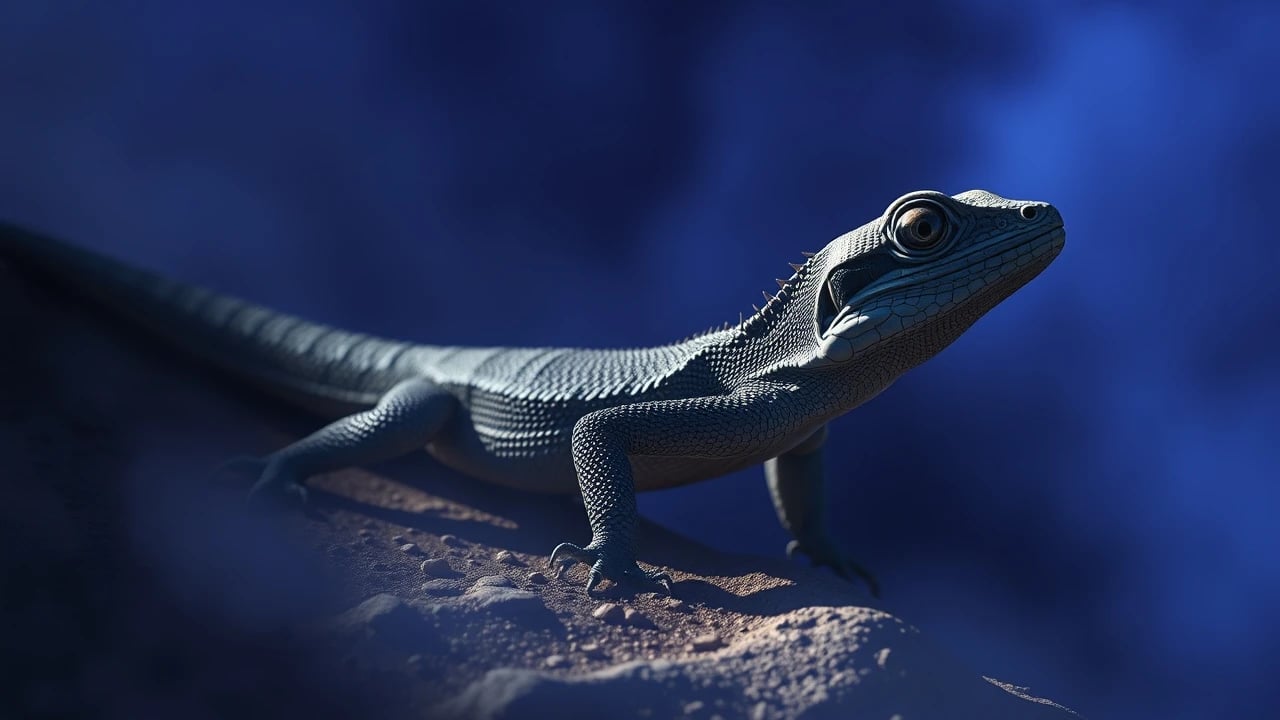 Symbolic dream image: Lizard