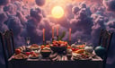Food dream symbol meaning - Symbol of nourishment, desire, and spiritual hunger.