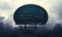 Chalkboard dream symbol meaning - Symbol of learning, impermanence, and the mind’s evolving canvas.