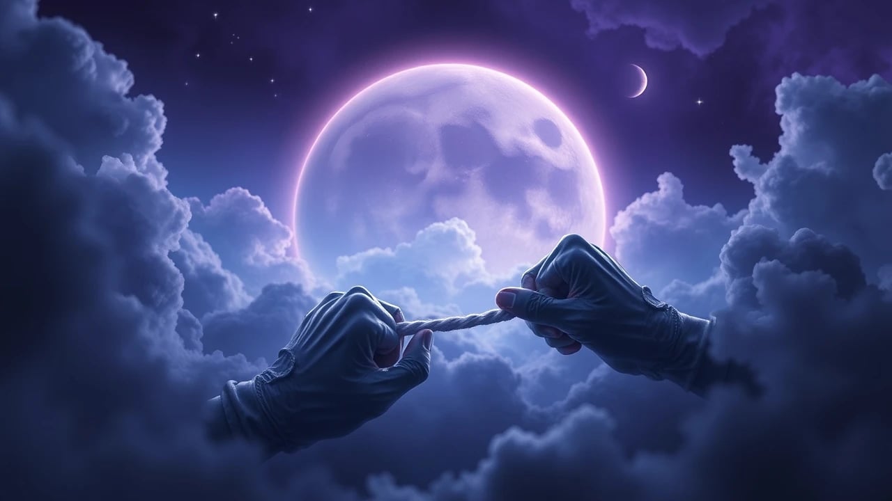 Symbolic dream image: Pulling Something