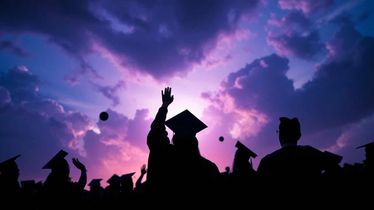 Symbolic dream image: Graduation