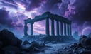 Ruin dream symbol meaning - Symbol of impermanence, forgotten histories, and the threshold between endings and renewal.