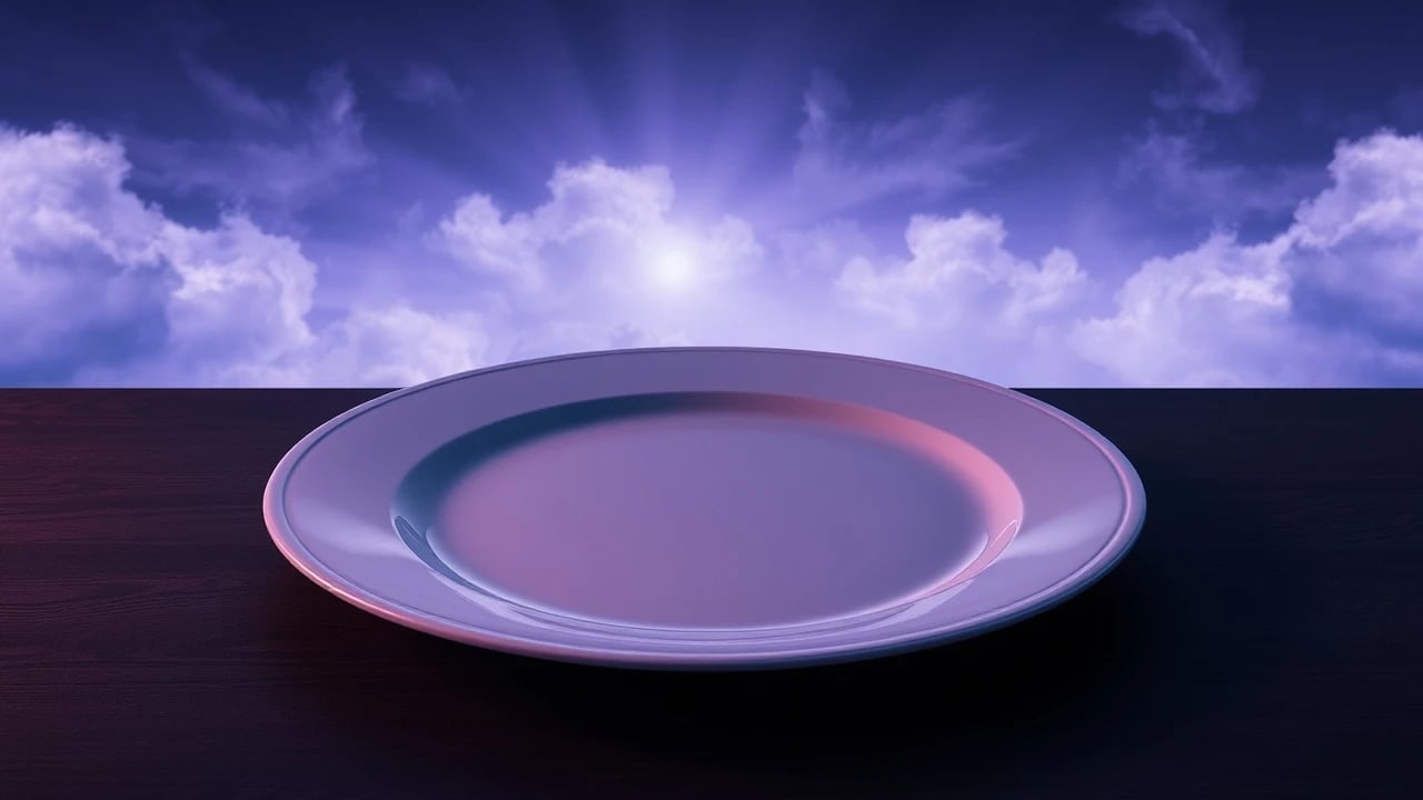 Symbolic dream image: Plate