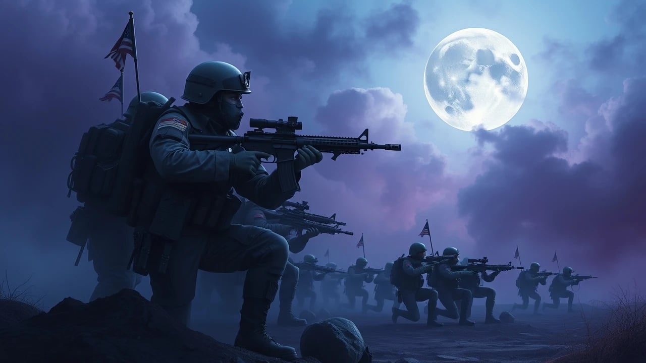Symbolic dream image: Army